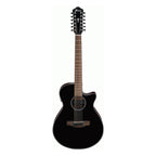 Ibanez AEG5012 Acoustic Guitar in Black High Gloss