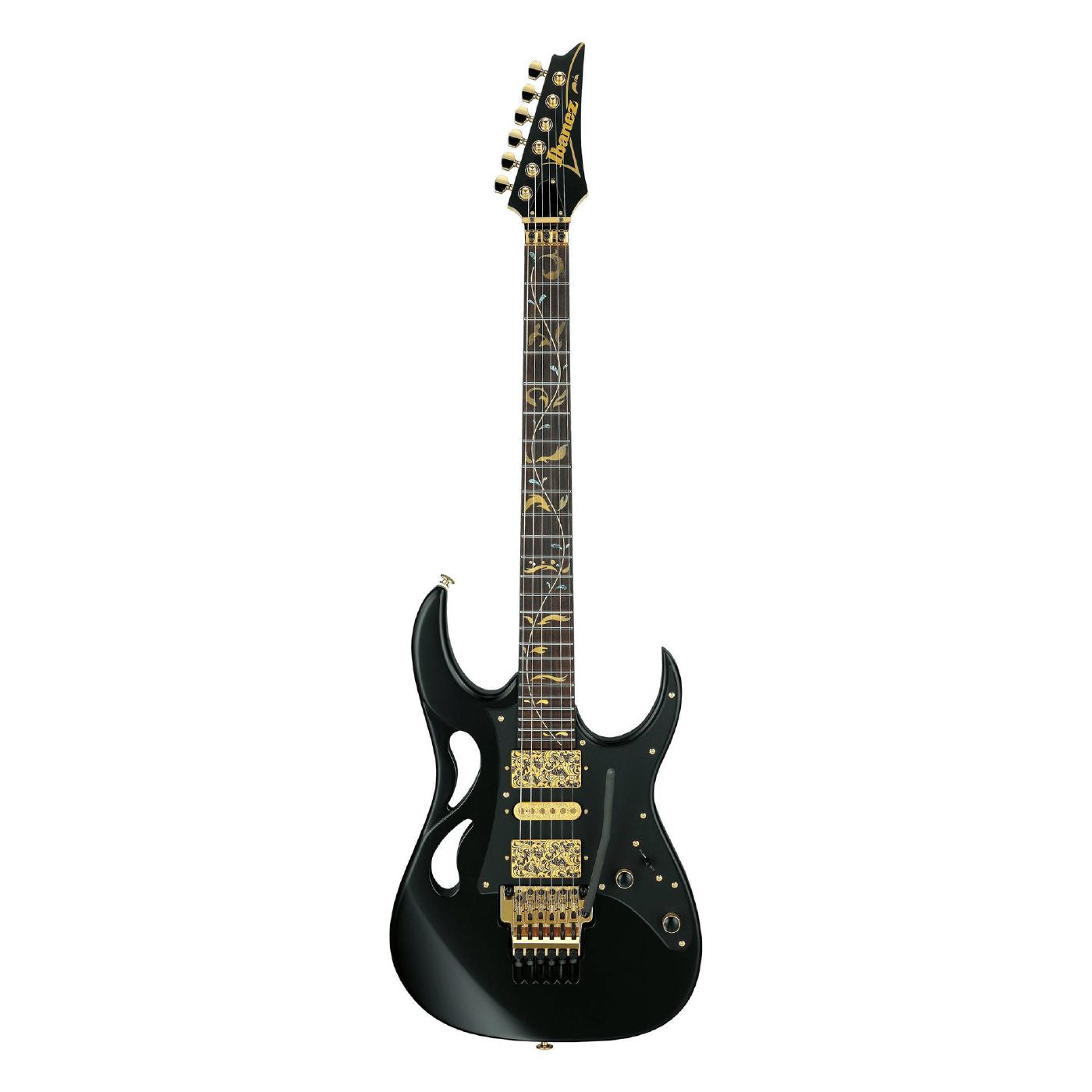 Ibanez PIA3761 Steve Vai Signature Electric Guitar in Black Flat
