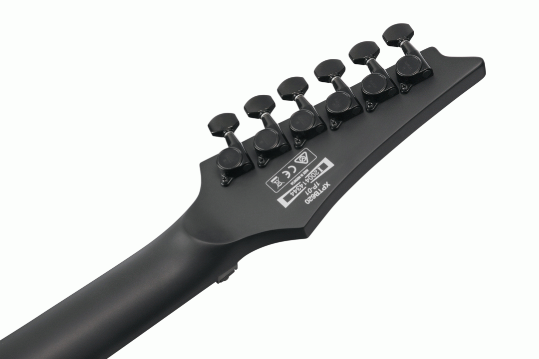 Ibanez XPTB620 Iron Label Electric Guitar in Black Flat