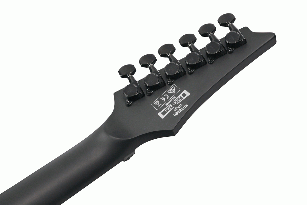 Ibanez XPTB620 Iron Label Electric Guitar in Black Flat