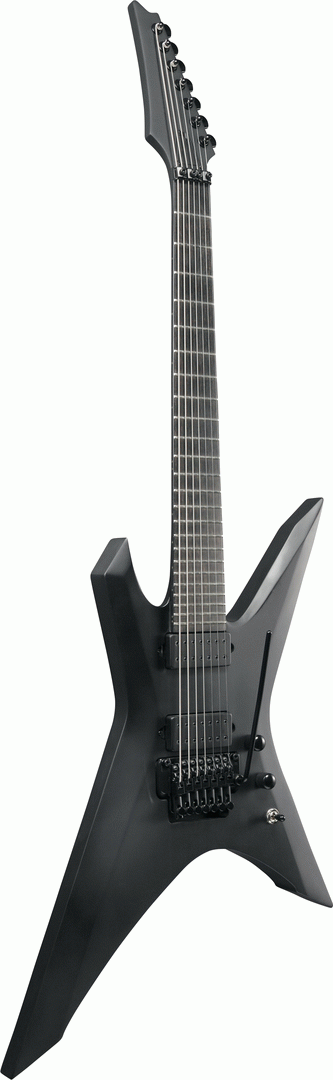 Ibanez XPTB720 Iron Label 7-String Electric Guitar in Black Flat