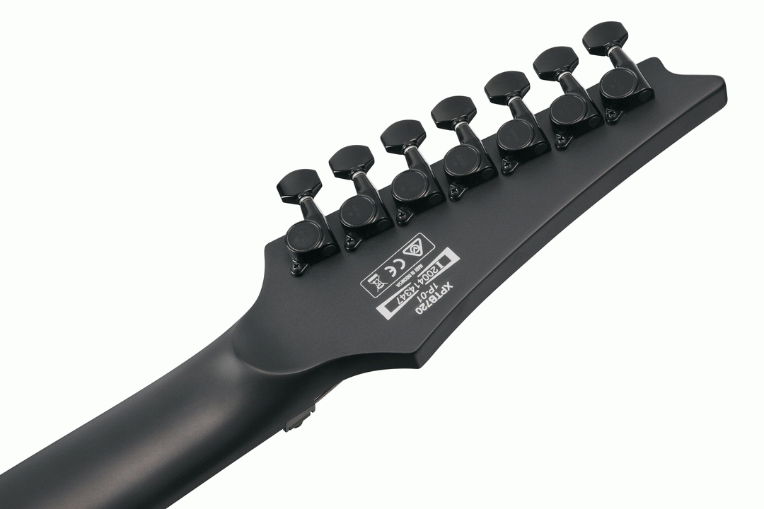 Ibanez XPTB720 Iron Label 7-String Electric Guitar in Black Flat