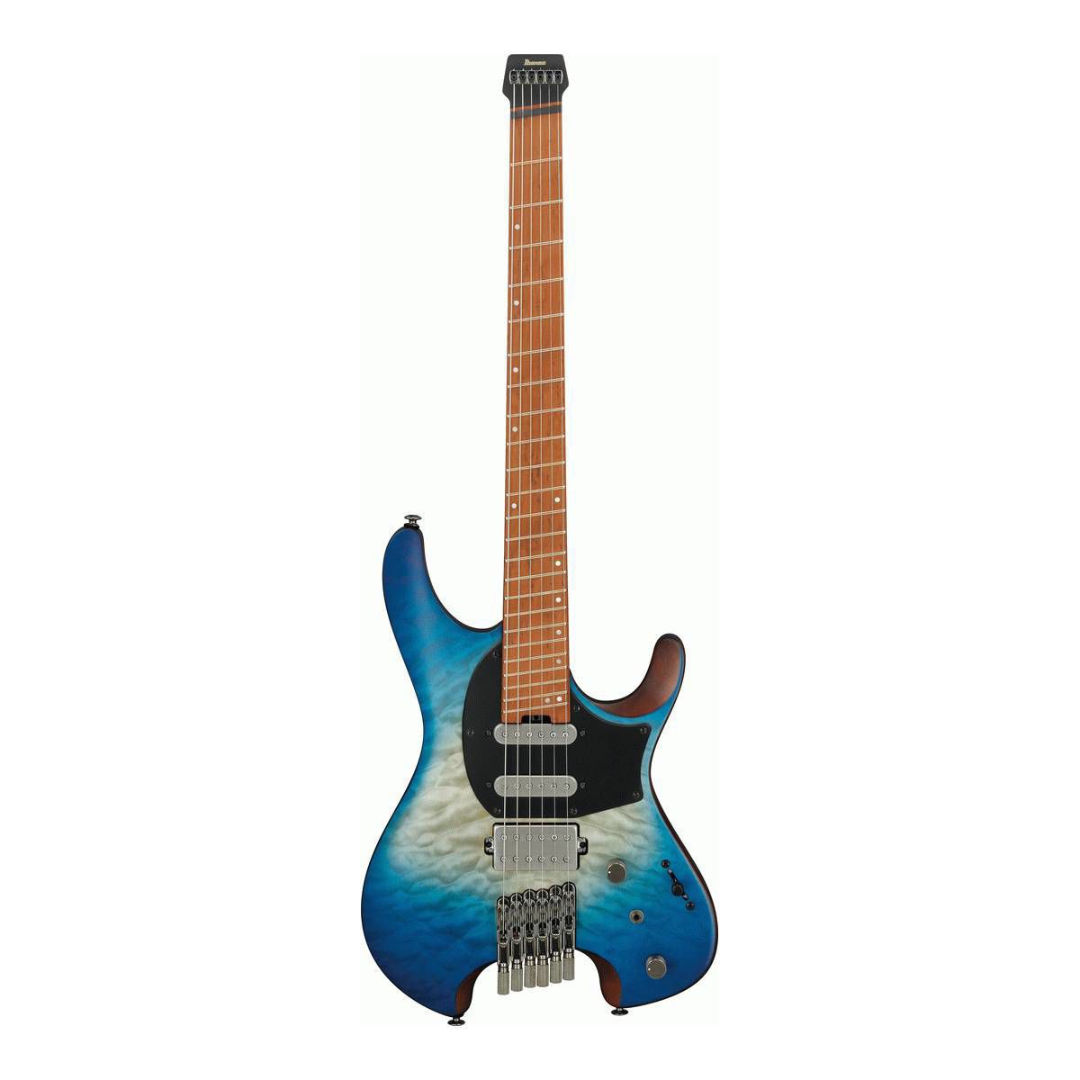 Ibanez Q Series QX54QM Premium Electric Guitar in Matte Blue Sphere Burst