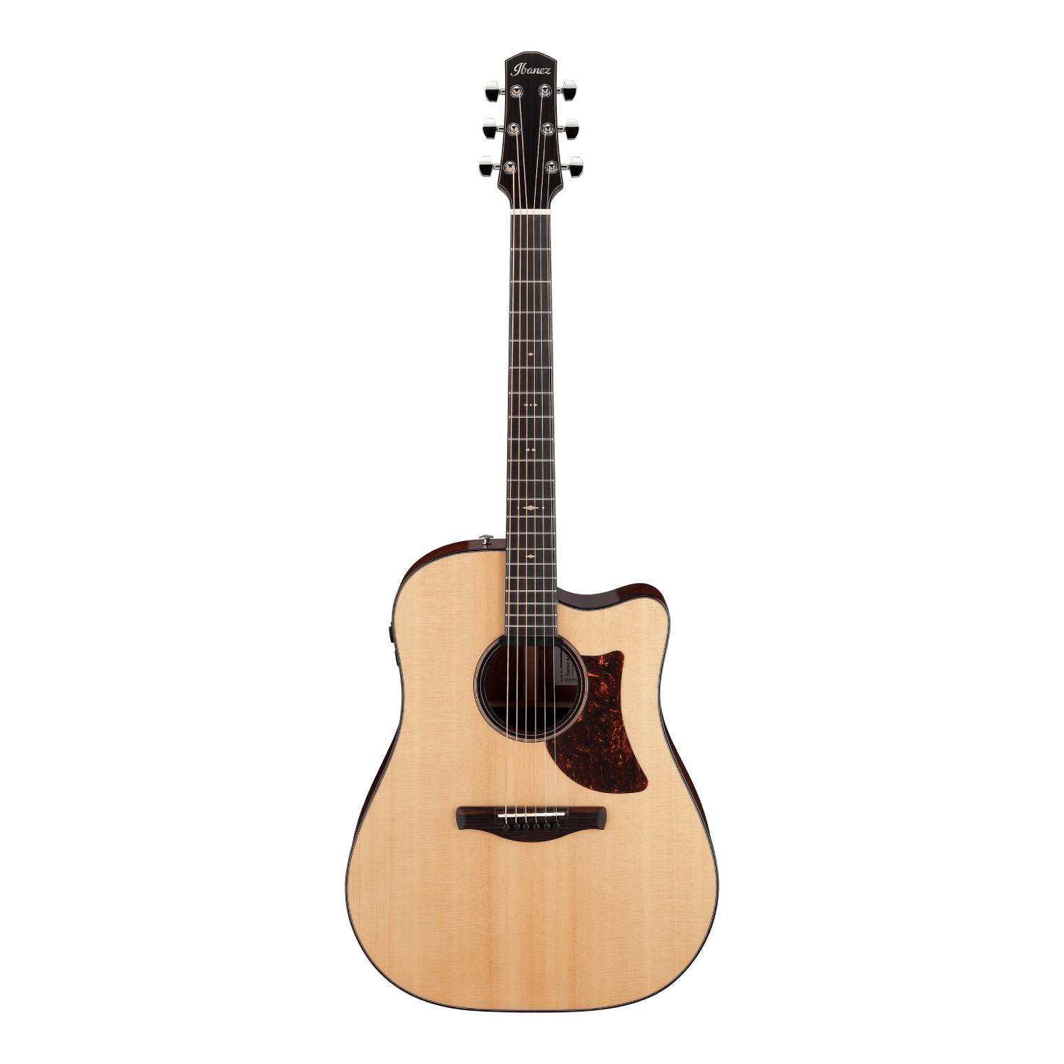 Ibanez AAD400CE LGS Platinum Series Acoustic Guitar  - Natural Low Gloss