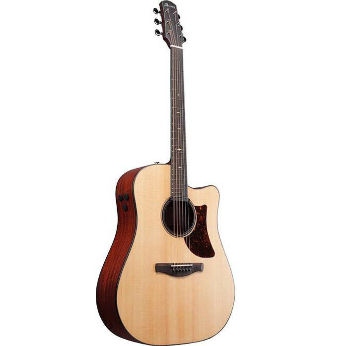 Ibanez AAD400CE LGS Platinum Series Acoustic Guitar  - Natural Low Gloss
