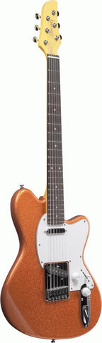 Ibanez YY20 OCS Yvette Young Electric Guitar - Orange Cream Sparkle