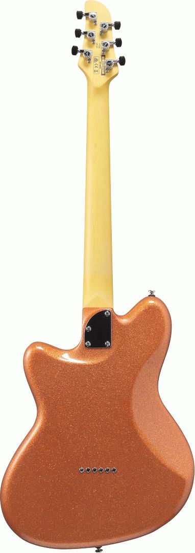 Ibanez YY20 OCS Yvette Young Electric Guitar - Orange Cream Sparkle