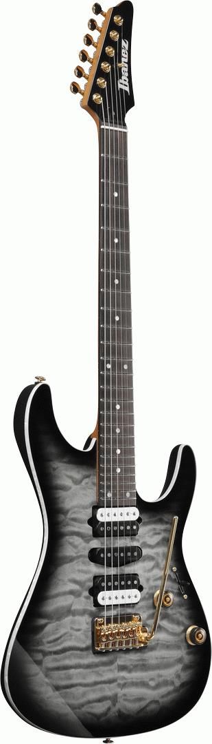 Ibanez AZ47P1QM BIB Premium Electric Guitar with Bag - Black Ice Burst