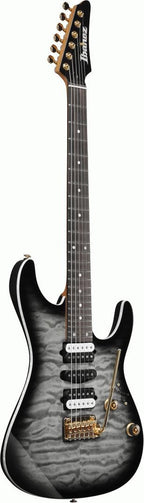 Ibanez AZ47P1QM BIB Premium Electric Guitar with Bag - Black Ice Burst