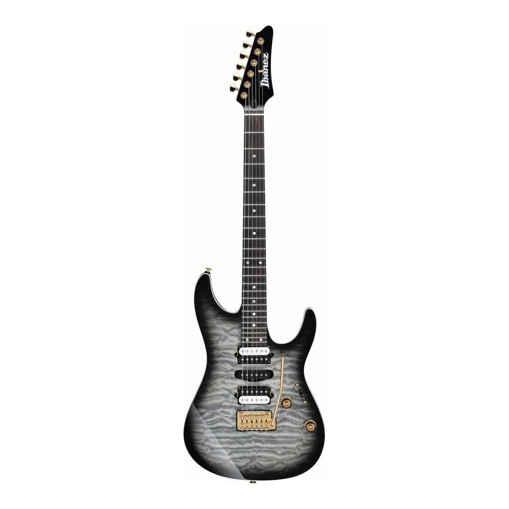 Ibanez AZ47P1QM BIB Premium Electric Guitar with Bag - Black Ice Burst