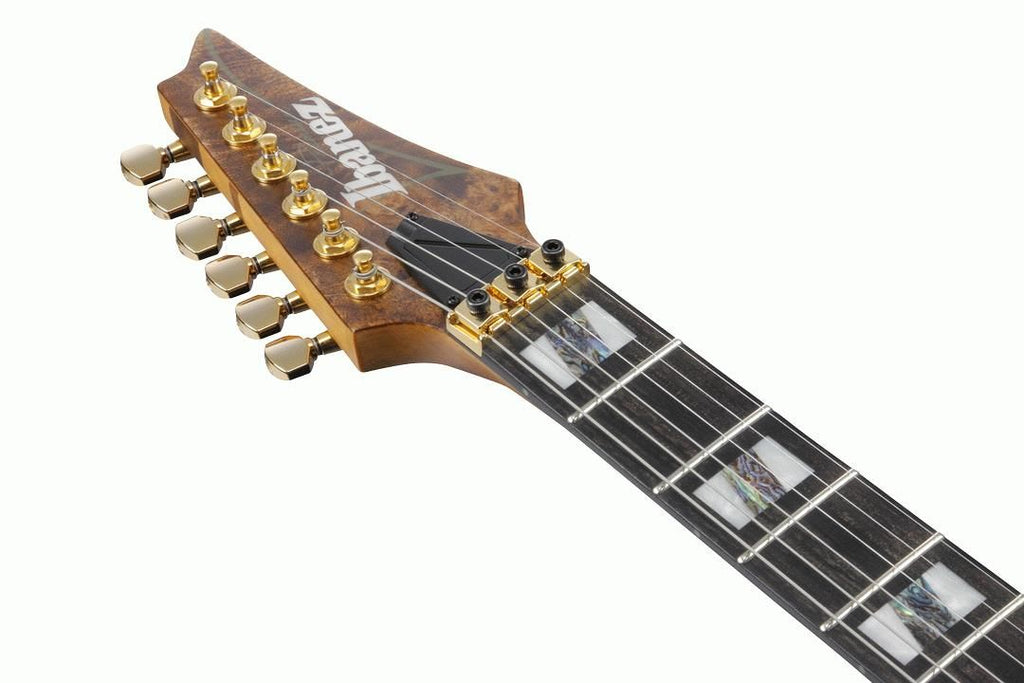 Ibanez RGT1220PB ABS Premium Electric Guitar with Bag - Antique Brown Stained Flat