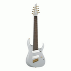 Ibanez RGDMS8 Electric Guitar in Classic Silver Metallic