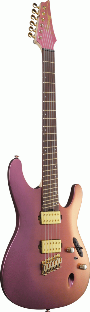 Ibanez SML721 Electric Guitar in Rose Gold Chameleon