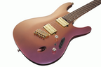 Ibanez SML721 Electric Guitar in Rose Gold Chameleon