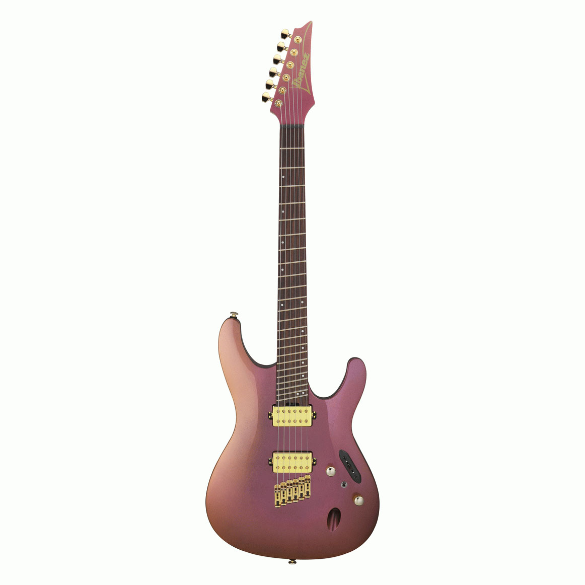Ibanez SML721 Electric Guitar in Rose Gold Chameleon