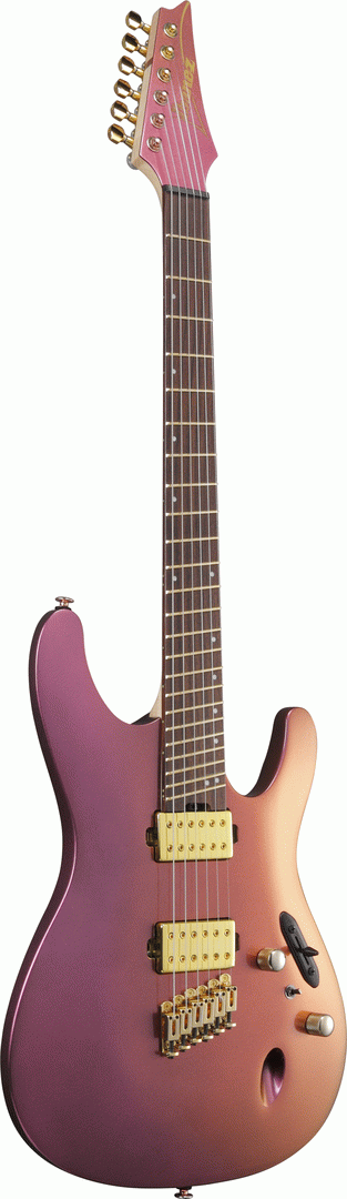 Ibanez SML721 Electric Guitar in Rose Gold Chameleon