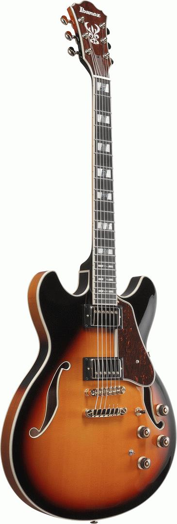 Ibanez AS113 BS Electric Guitar with Case