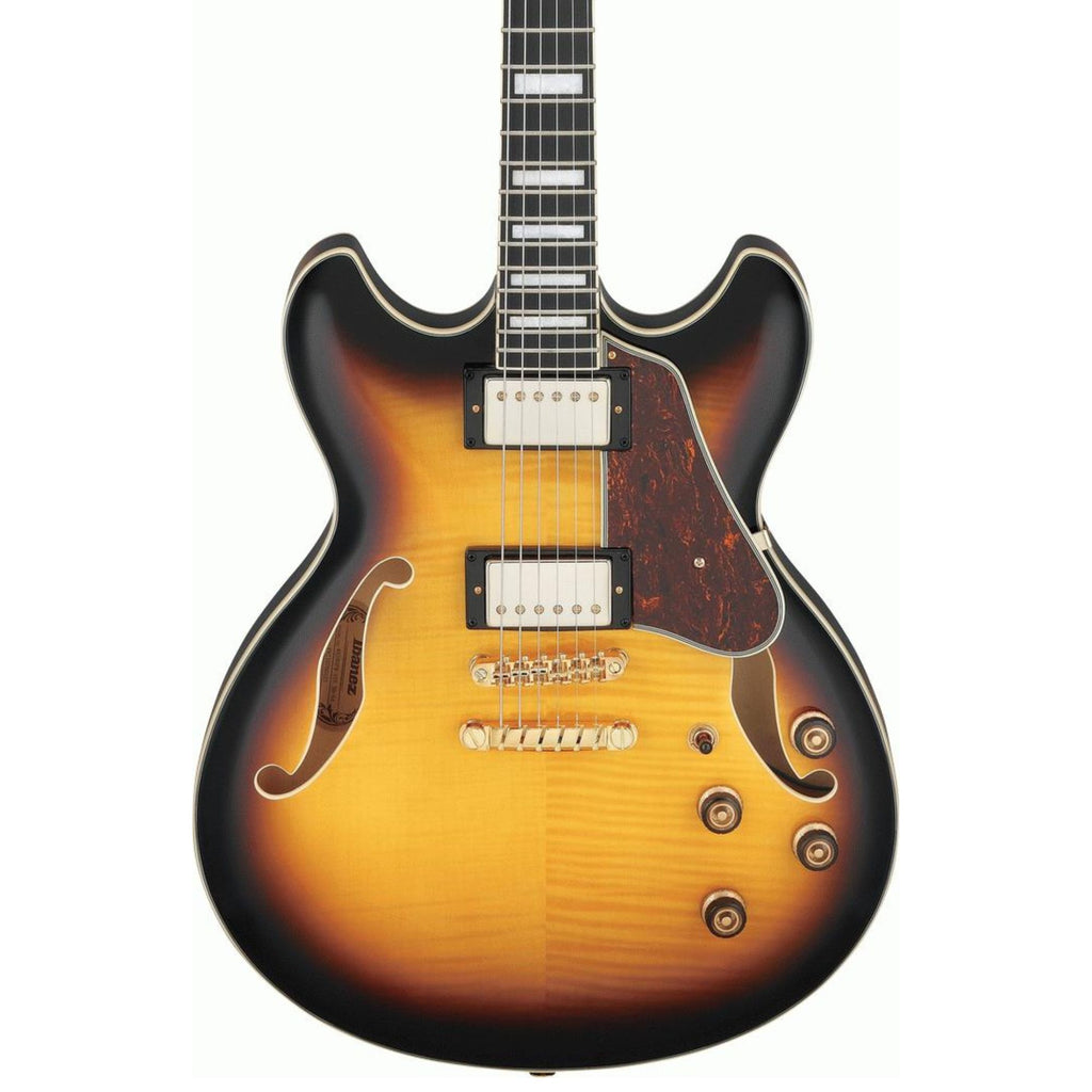 Ibanez AS93FM AYS Electric Guitar - Antique Yellow Sunburst