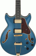 Ibanez AMH90 PBM Electric Guitar - Prussian Blue Metallic