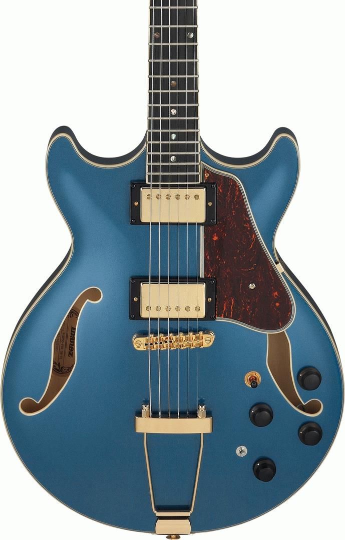 Ibanez AMH90 PBM Electric Guitar - Prussian Blue Metallic