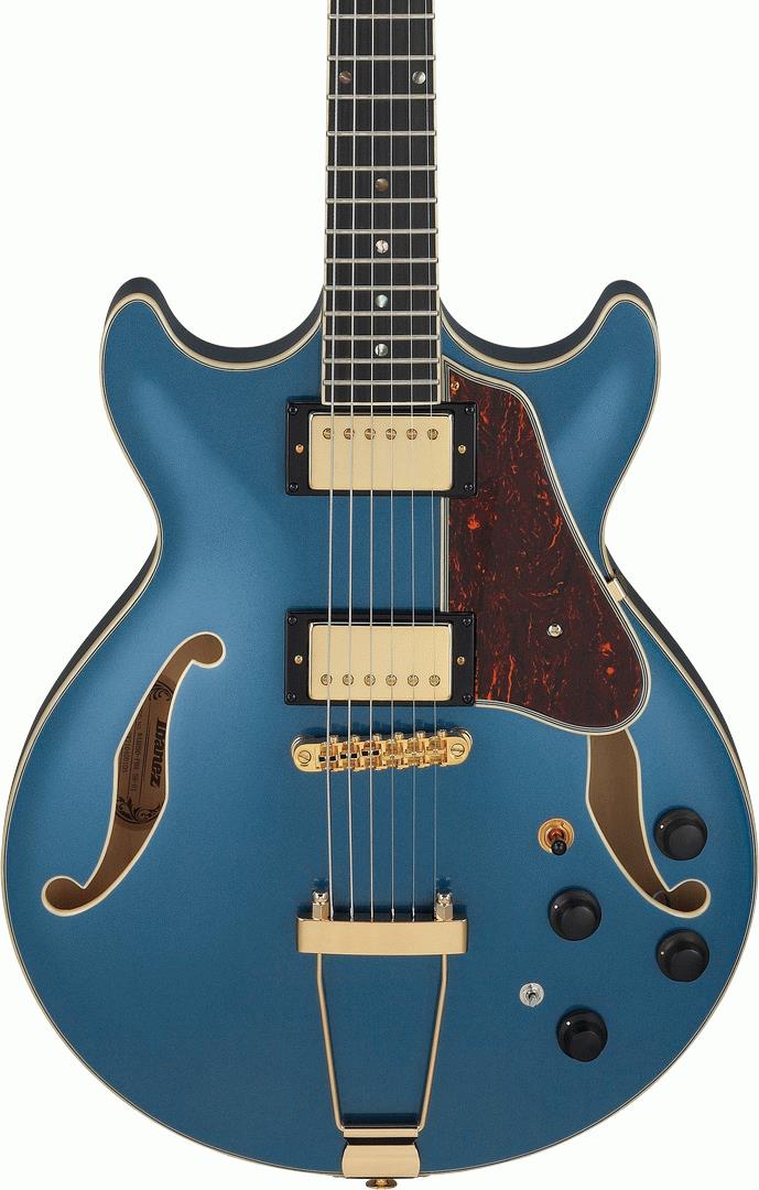 Ibanez AMH90 PBM Electric Guitar - Prussian Blue Metallic