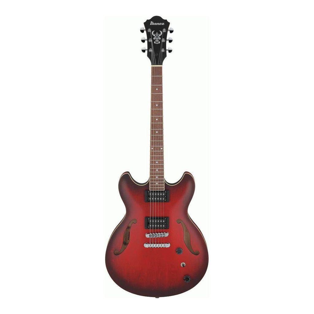 Ibanez AS53 SRF Electric Guitar - Sunburst Red Flat