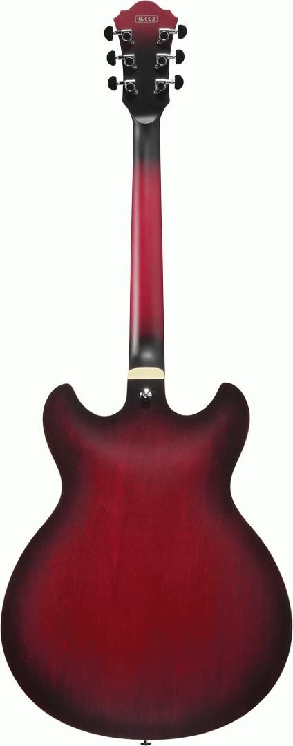 Ibanez AS53 SRF Electric Guitar - Sunburst Red Flat