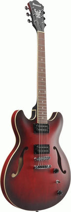 Ibanez AS53 SRF Electric Guitar - Sunburst Red Flat