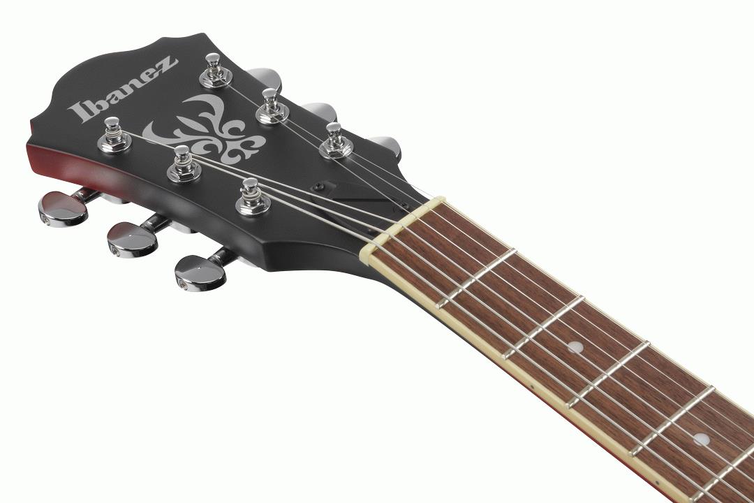 Ibanez AS53 SRF Electric Guitar - Sunburst Red Flat