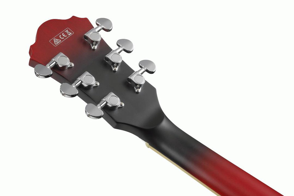 Ibanez AS53 SRF Electric Guitar - Sunburst Red Flat