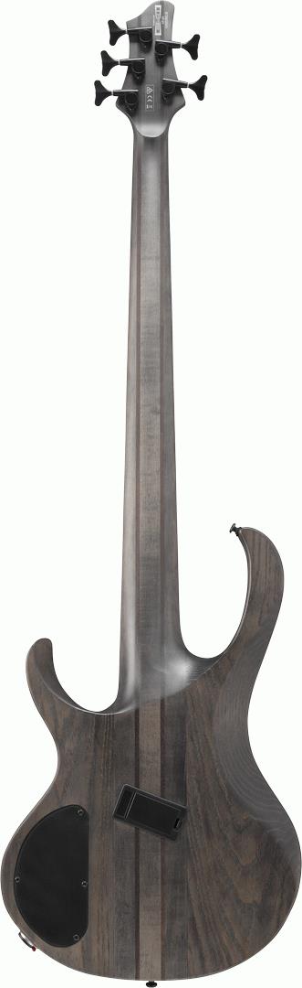 Ibanez BTB805MS TGF Electric Bass Guitar - Transparent Gray Flat