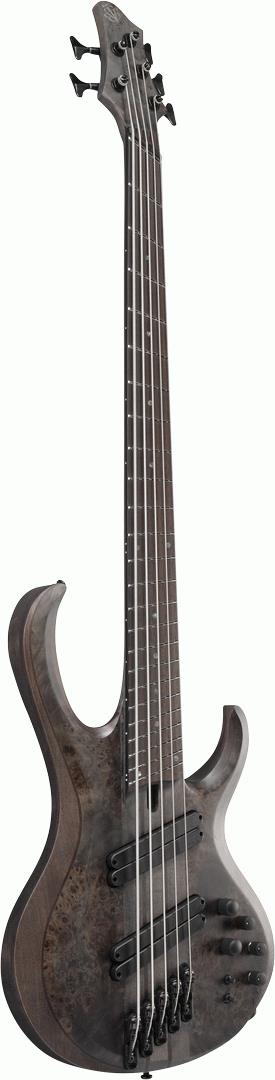 Ibanez BTB805MS TGF Electric Bass Guitar - Transparent Gray Flat