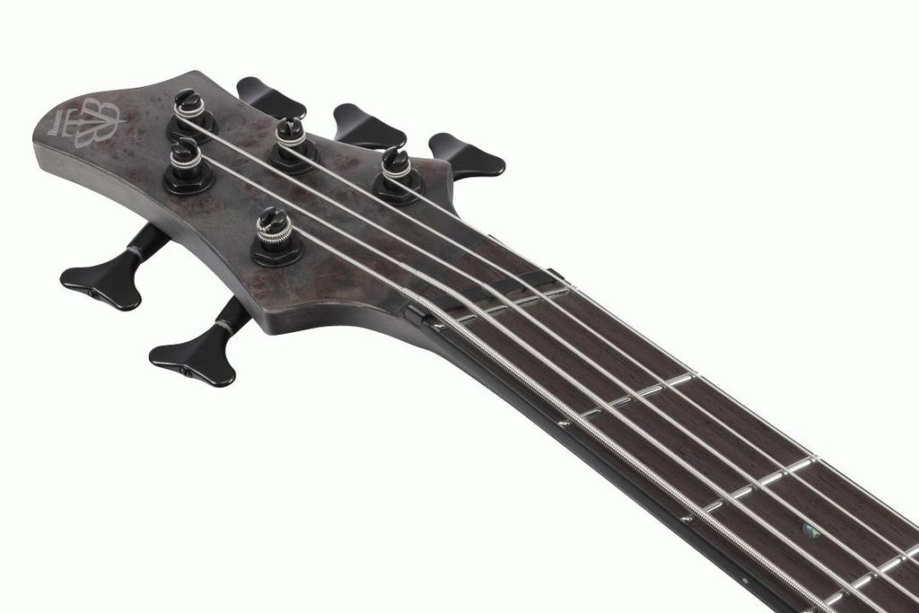 Ibanez BTB805MS TGF Electric Bass Guitar - Transparent Gray Flat
