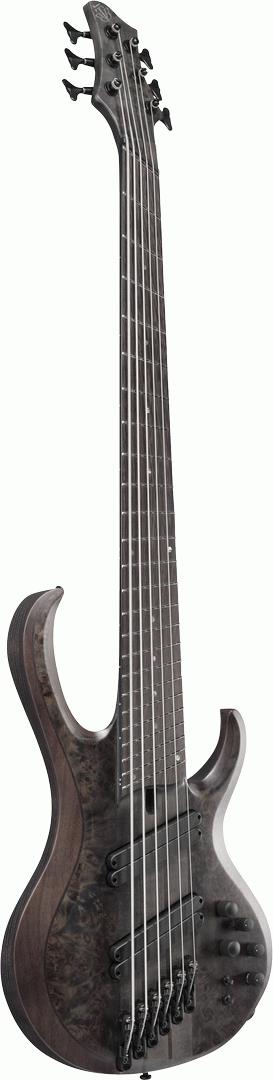 Ibanez BTB806MS TGF Electric Bass Guitar - Transparent Gray Flat
