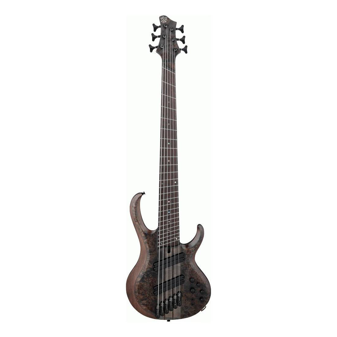 Ibanez BTB806MS TGF Electric Bass Guitar - Transparent Gray Flat