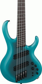 Ibanez BTB605MS CEM Electric Bass Guitar - Cerulean Aura Burst Matte