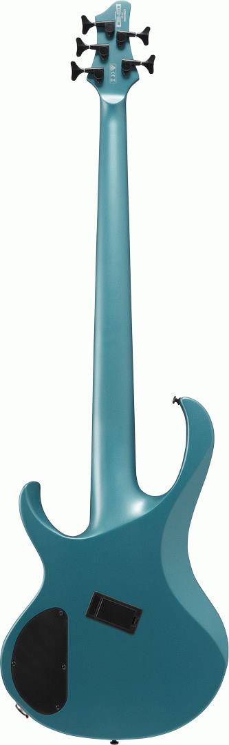 Ibanez BTB605MS CEM Electric Bass Guitar - Cerulean Aura Burst Matte