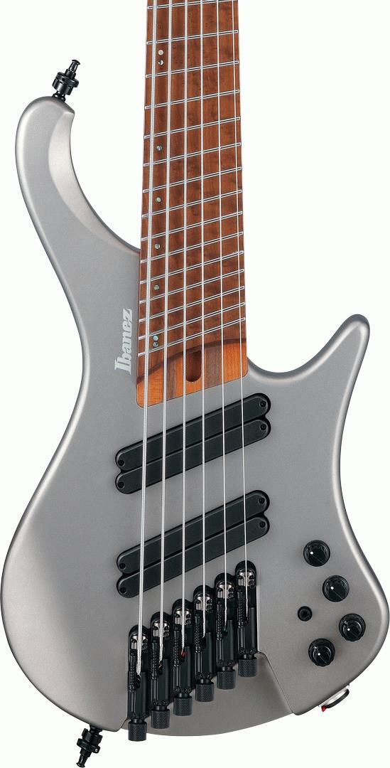 Ibanez EHB1006MS MGM Electric Bass Guitar - Metallic Gray Matte