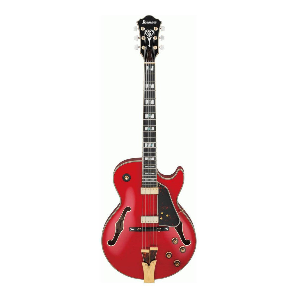 Ibanez GB10SEFM SRR George Benson Electric Guitar with Case - Sapphire Red