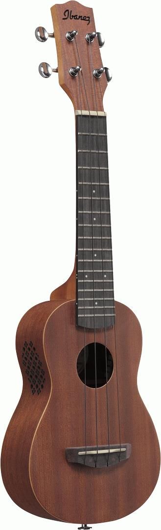 Ibanez UKS100 OPN Soprano Ukulele - Open Pore Natural