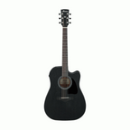 Ibanez AW1040CE All Solid Acoustic Guitar in Weathered Black