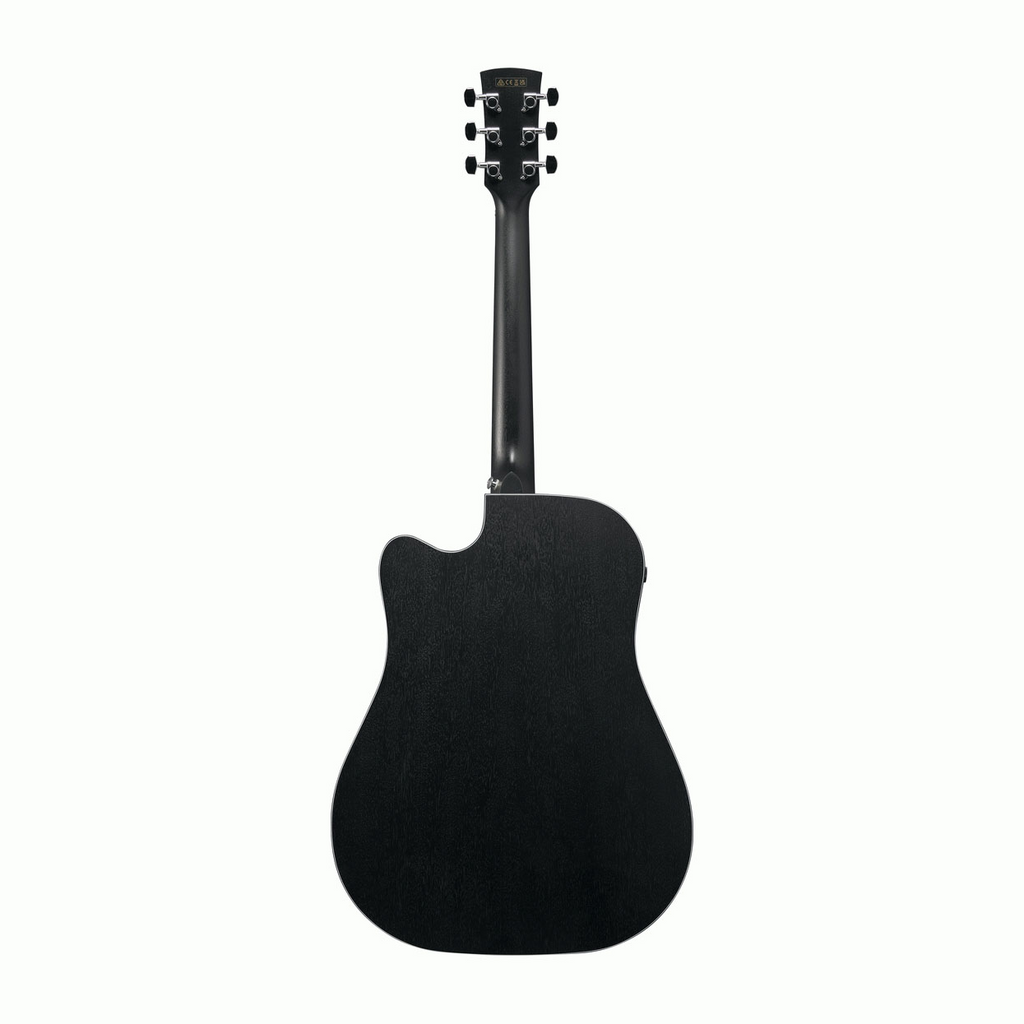 Ibanez AW1040CE All Solid Acoustic Guitar in Weathered Black