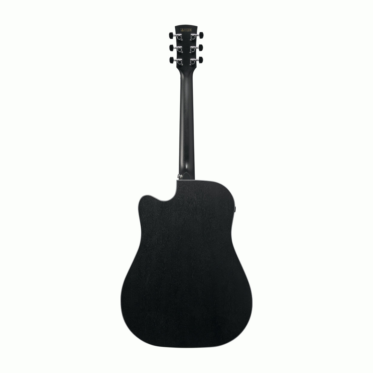 Ibanez AW1040CE All Solid Acoustic Guitar in Weathered Black