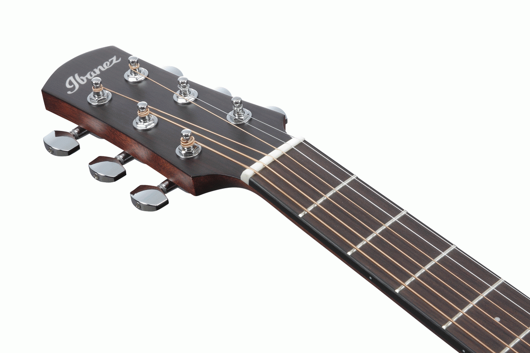 Ibanez AAD190CE Acoustic Guitar in Weathered Black Open Pore