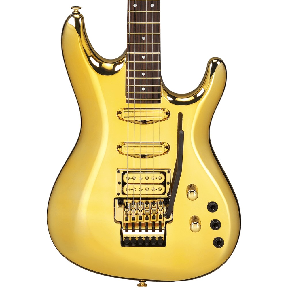 Ibanez JS2 Joe Satriani Signature Electric Guitar with DiMarzio Pickups - Gold