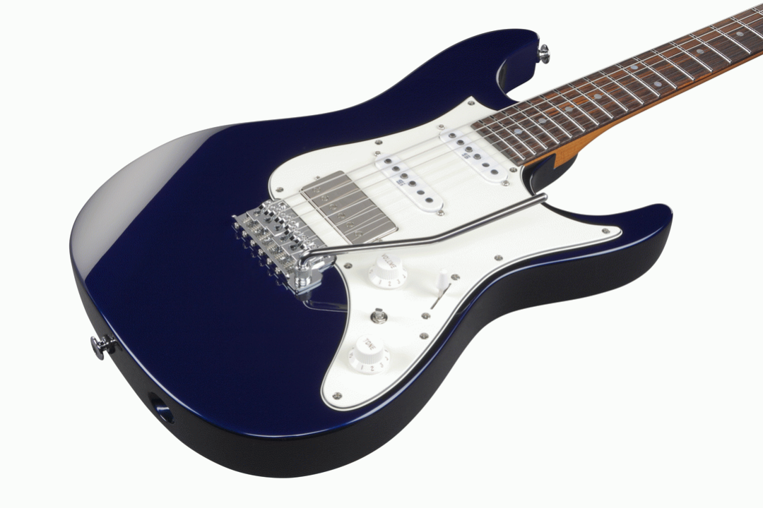Ibanez AZ2204NW Prestige Electric Guitar in Dark Tide Blue with Case