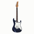 Ibanez AZ2204NW Prestige Electric Guitar in Dark Tide Blue with Case
