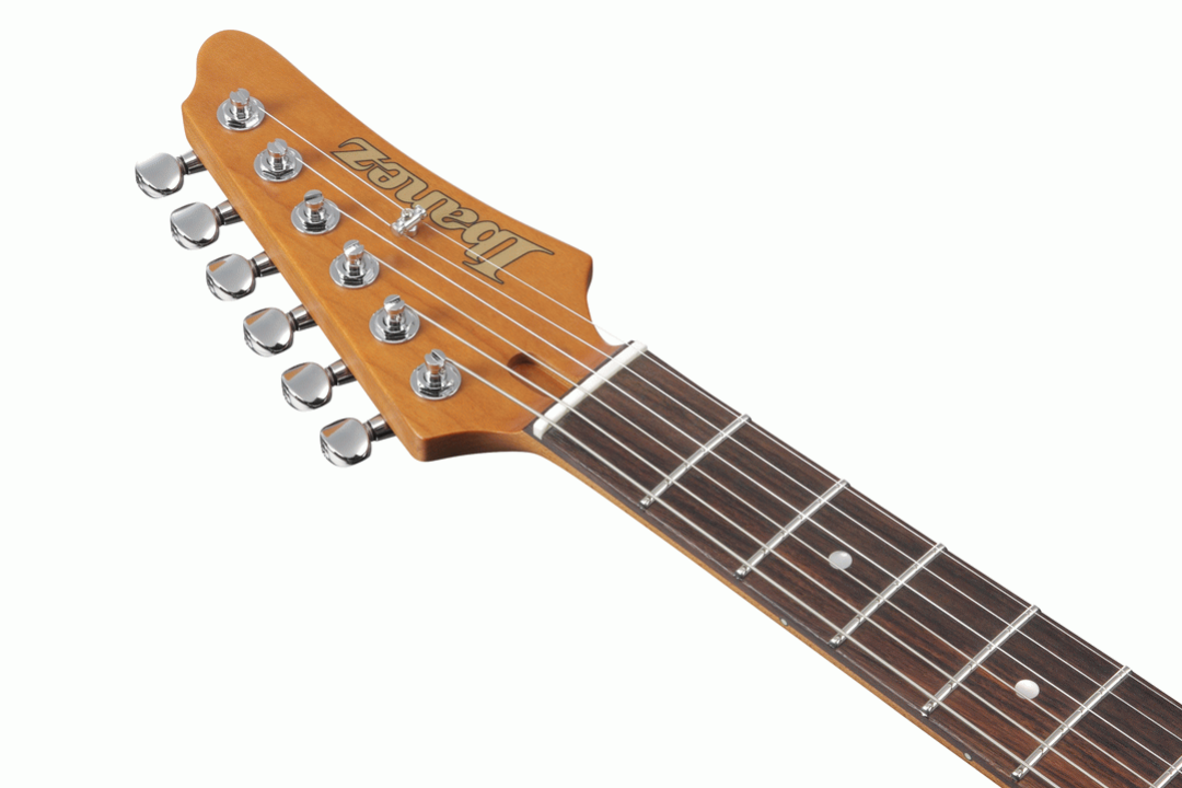 Ibanez AZ2204NW Prestige Electric Guitar in Dark Tide Blue with Case