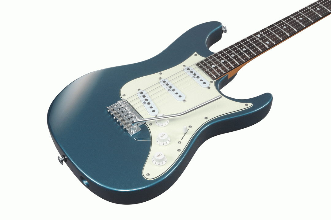 Ibanez AZ2203N Prestige Electric Guitar in Antique Turquoise with Case
