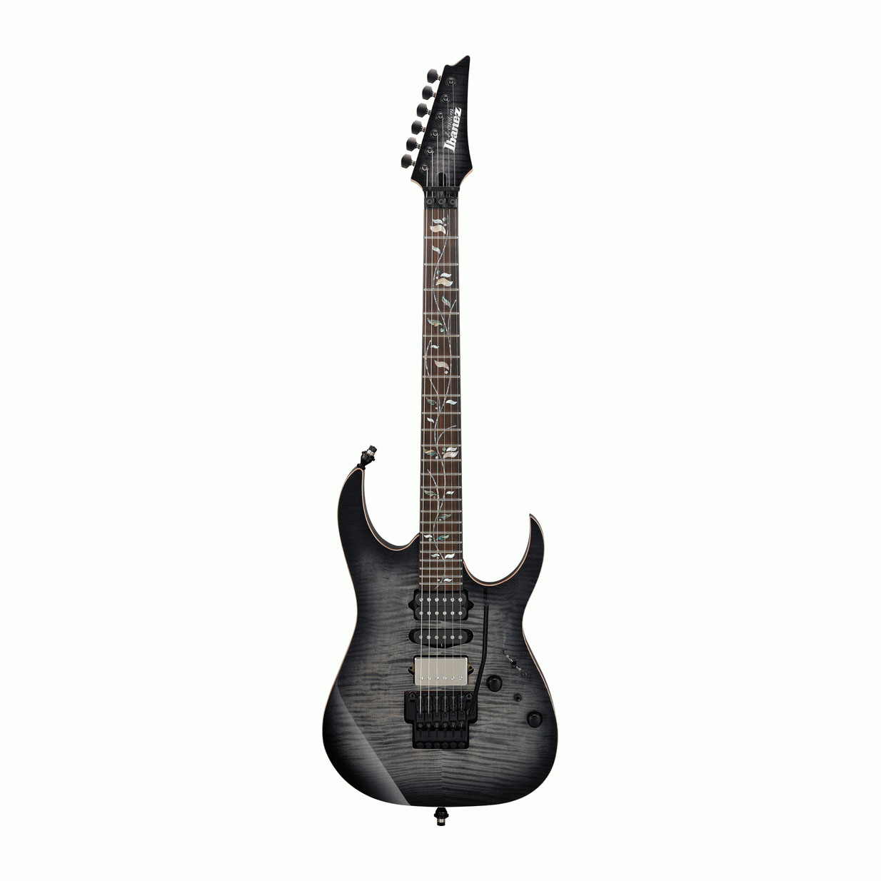 Ibanez RG8870 J-Custom Electric Guitar in Black Rutile with Case